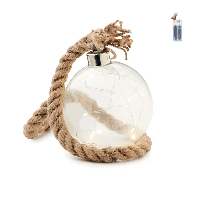 Baubli LED Glass Christmas Bauble