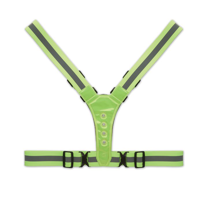 Roundvisible LED Reflective Safety Belt