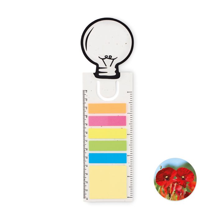 IDEA SEED Lightbulb Seed Paper Memo Pad