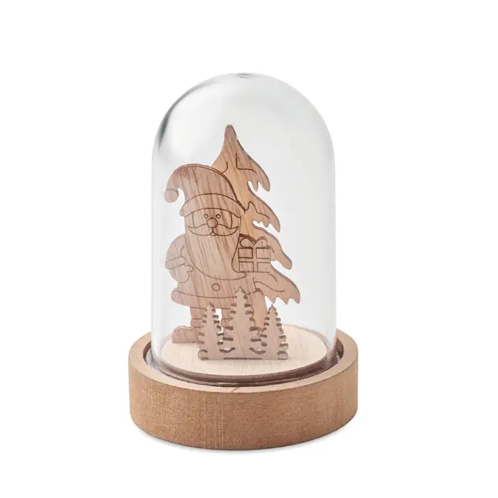 ROVANI MDF Light-Up Christmas Ornament