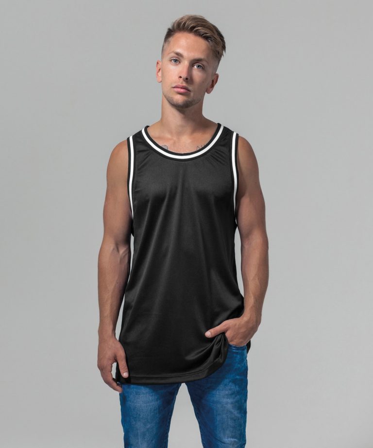Build Your Brand Mesh tank top