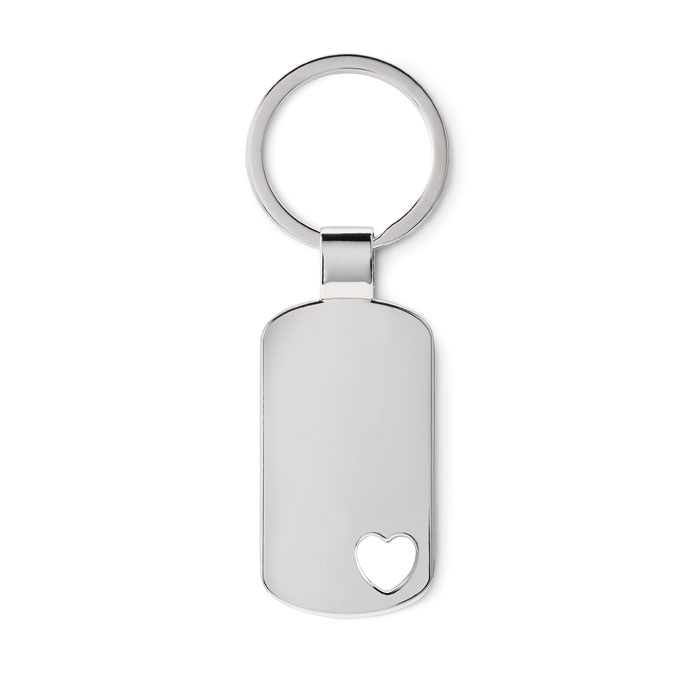 CORAZON Metal Heart Keyring