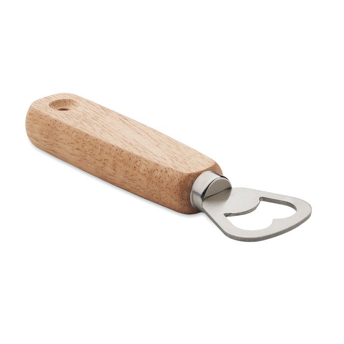 BARTO Oak Wood Bottle Opener