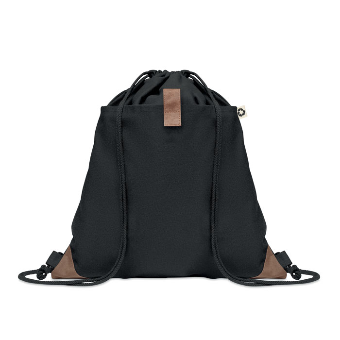 Panda Recycled Cotton Drawstring Bag