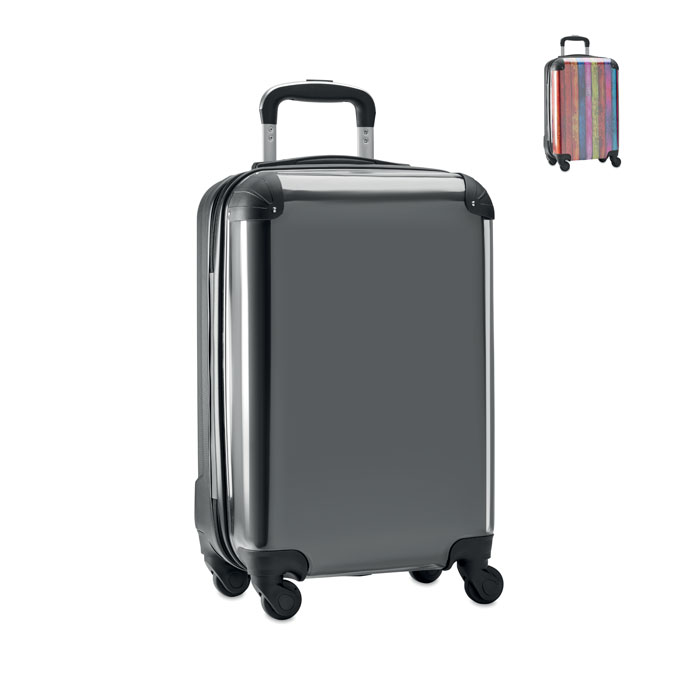 PICKME PC/ABS Photo Inlay Trolley Case