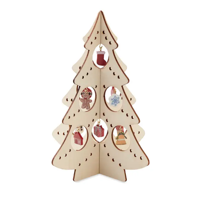 SILUETA Plywood Silhouette Christmas Tree