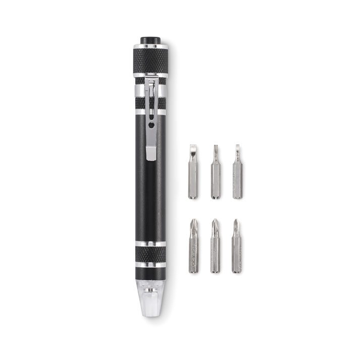 Tubular Recycled Aluminium Multi Tool Pen