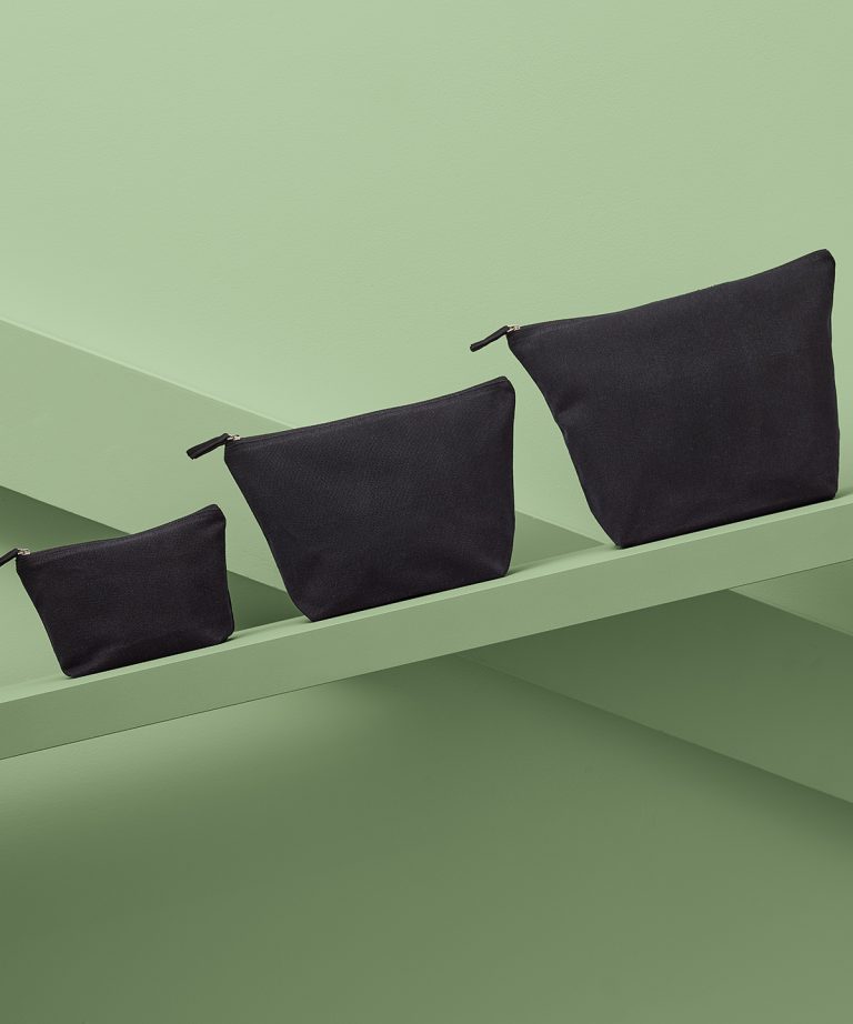 Recycled luxe accessory bag