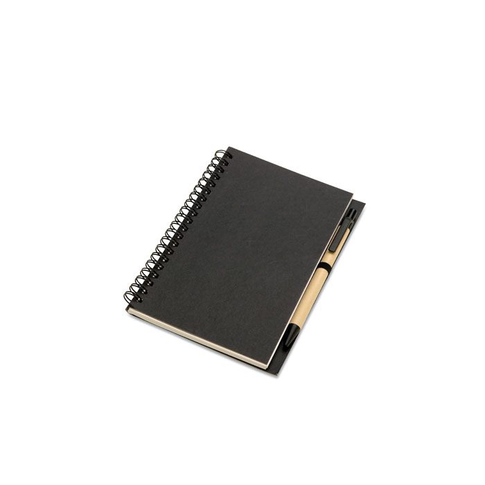 BLOQUERO Recycled Notebook and Pen Set