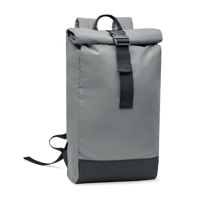 Bright Rollpack Reflective Laptop Backpack