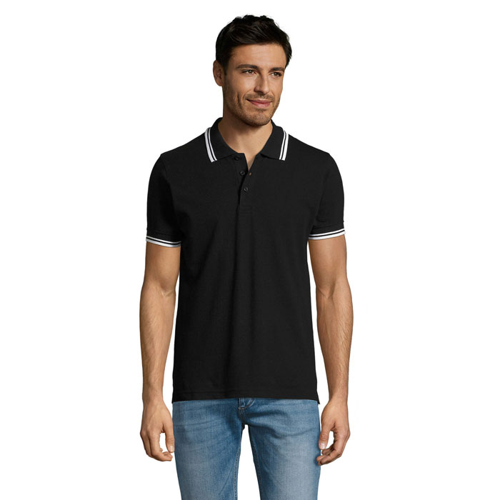 Pasadena Men's Contrast Polo Shirt