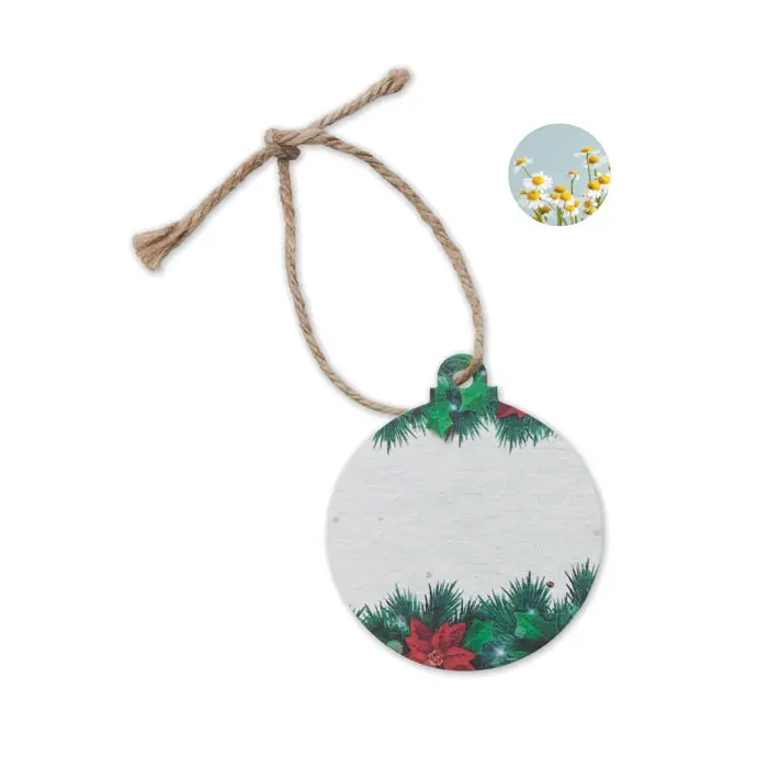 BAUSEED Seed Paper Christmas Bauble