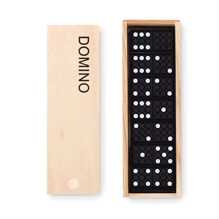 Domino Set Wooden Box