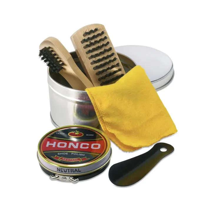 TORTON Shoe Polish Kit Tin