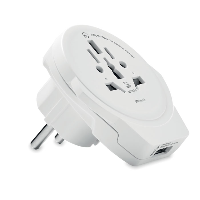 Skross World to Europe USB Travel Adapter