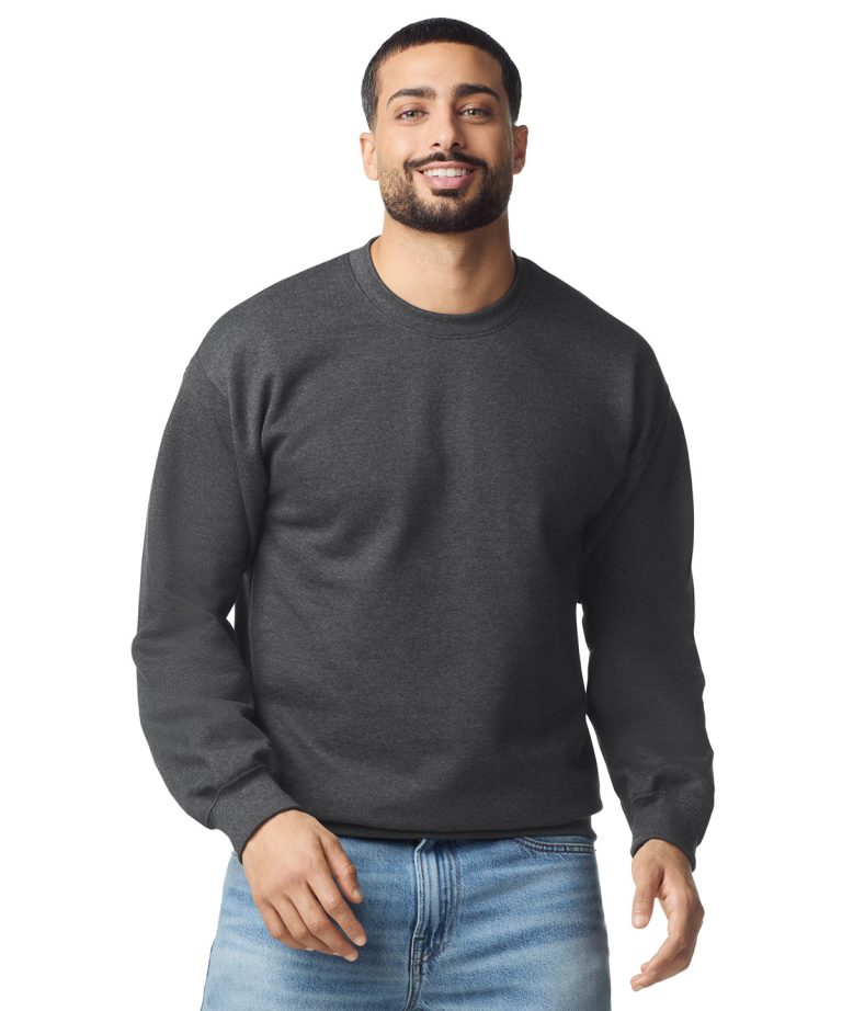 Softstyle™ midweight fleece adult crew neck