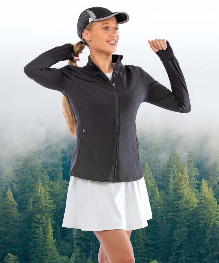 Spiro recycled women’s fitness jacket