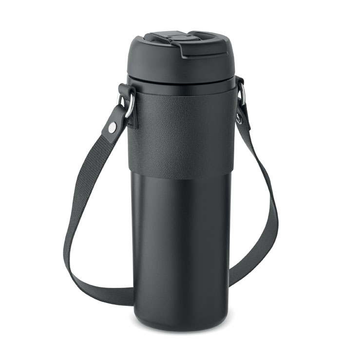 AIRA Stainless Steel Tumbler with Straw Lid