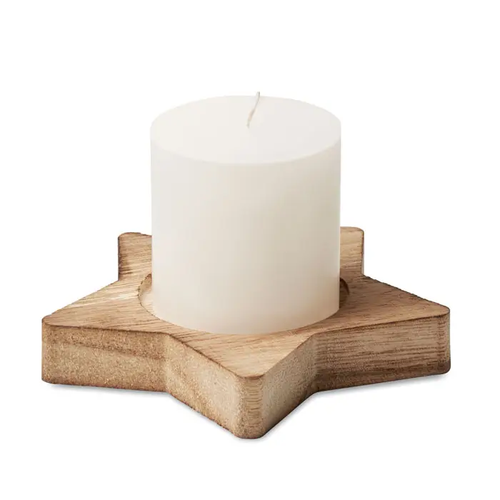 LOTUS Star Wooden Candle