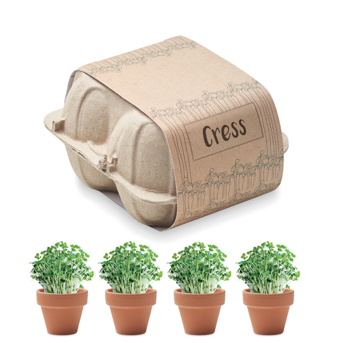 CRESS Terracotta Cress Growing Pots