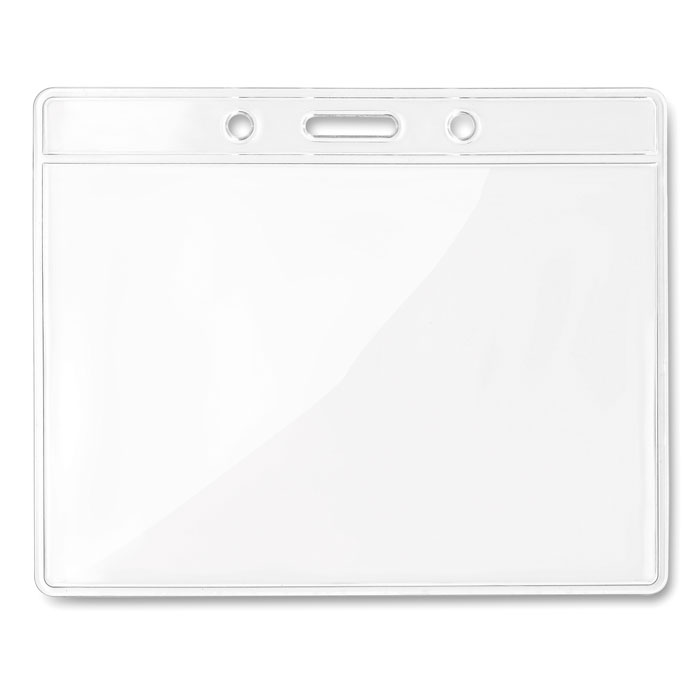 BADGY Transparent PVC Name Badge