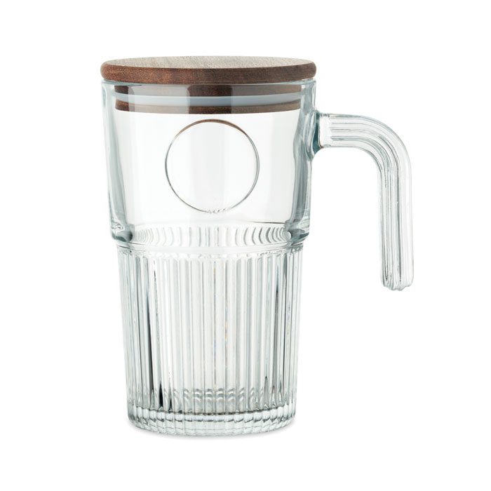 Vitrio Glass Jar with Acacia Lid