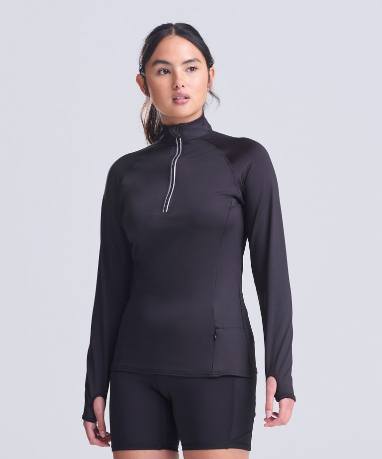 Women's Cool Flex long half-zip top