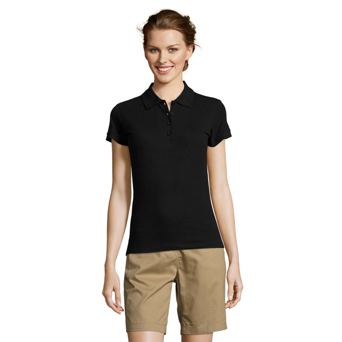 PEOPLE Women's Cotton Polo Shirt