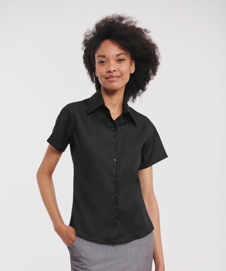 Women's short sleeve ultimate non-iron shirt
