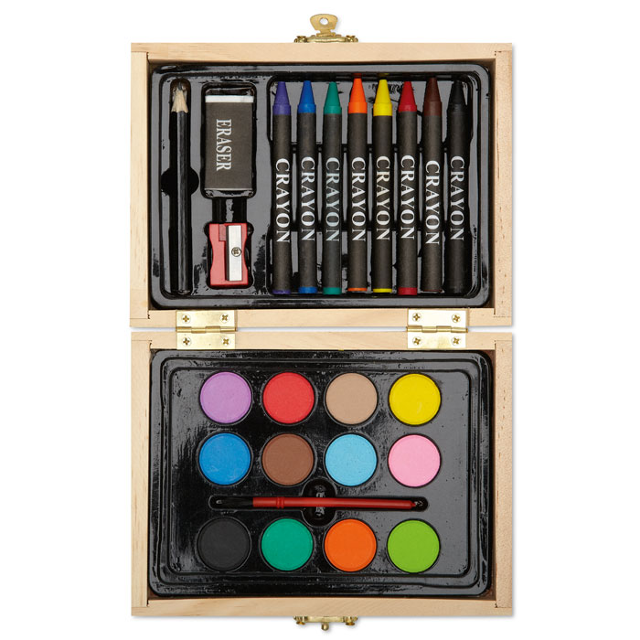 BEAU Wooden Artist's Colouring Set