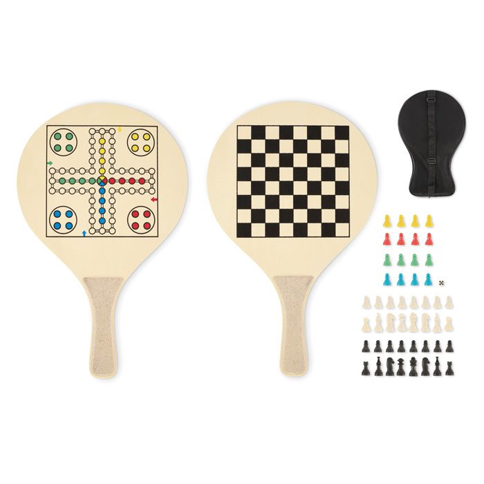 IWON Wooden Beach Games Set