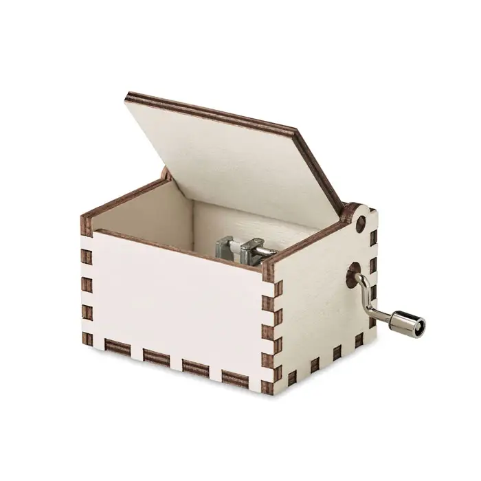BOXMAS Wooden Christmas Music Box