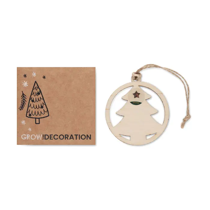 ARSEED Wooden Christmas Tree Decoration Hanger