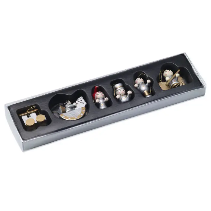HELSINBORG Wooden Christmas Tree Hangers Set