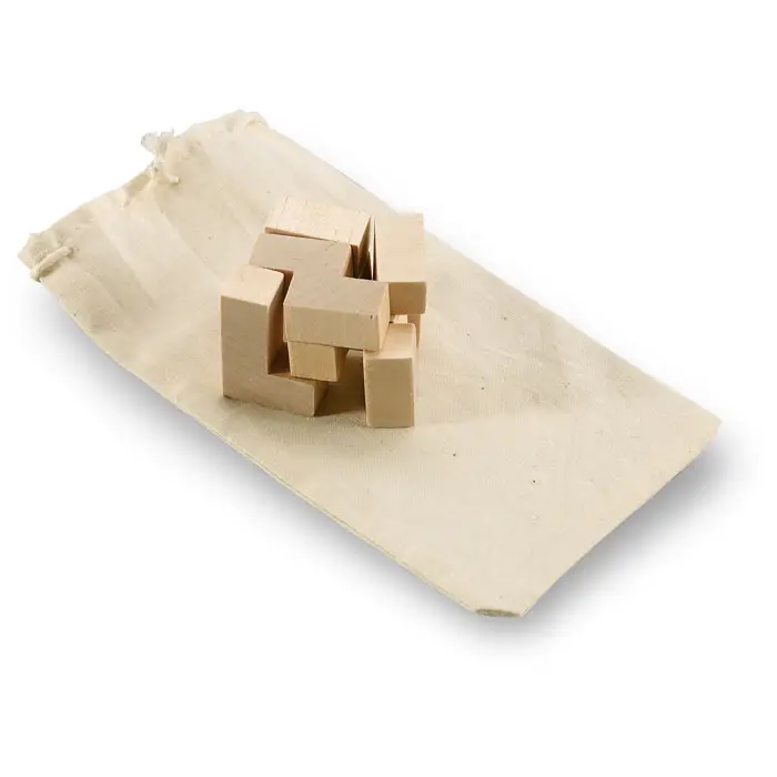TRIKESNATS Wooden Cube Puzzle