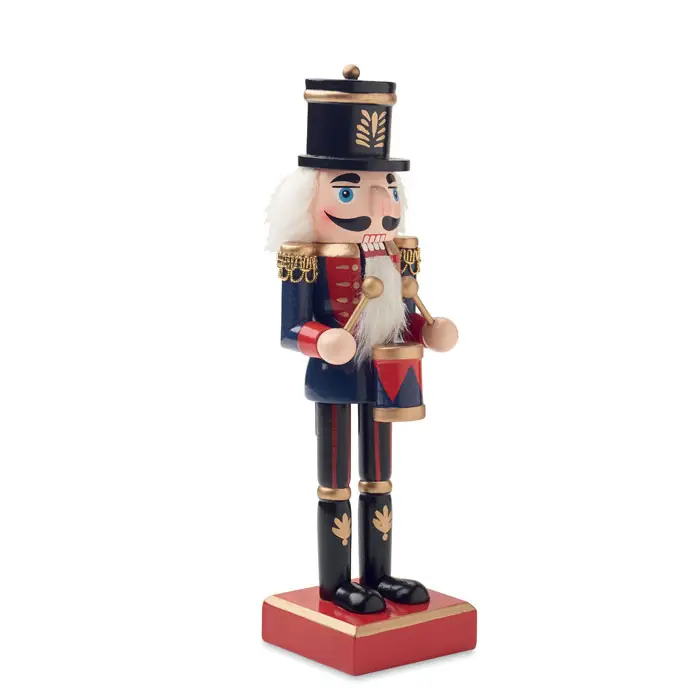 Jolly Crunch Wooden Nutcracker Ornament