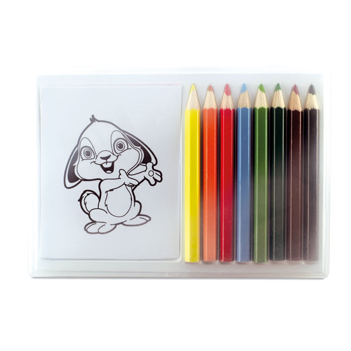 RECREATION Wooden Pencil Colouring Set