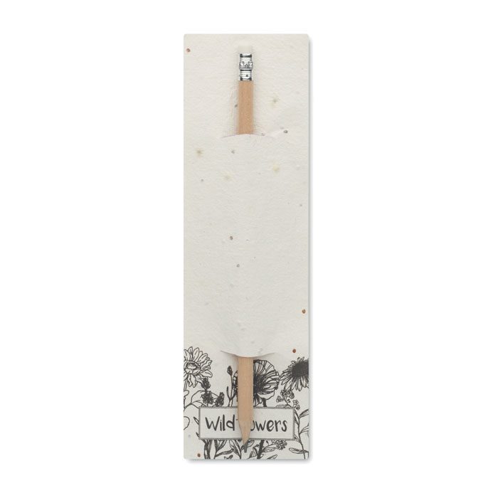 Penseed Wooden Pencil in Seed Paper Pouch