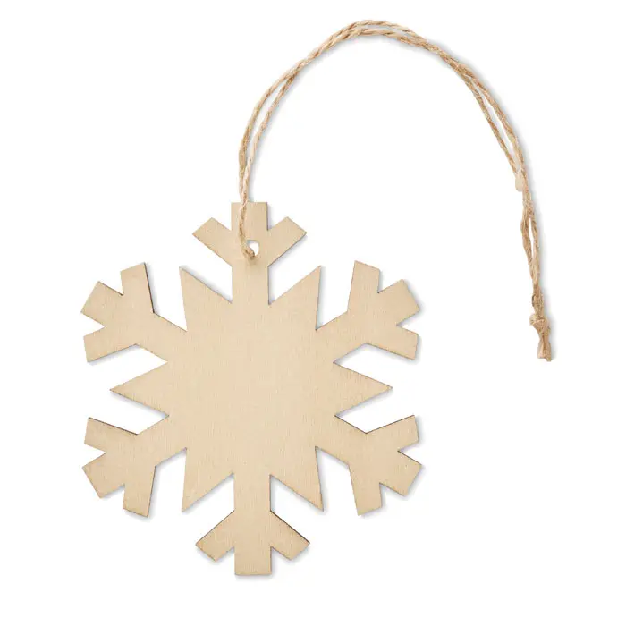 NEUY Wooden Snowflake Decoration