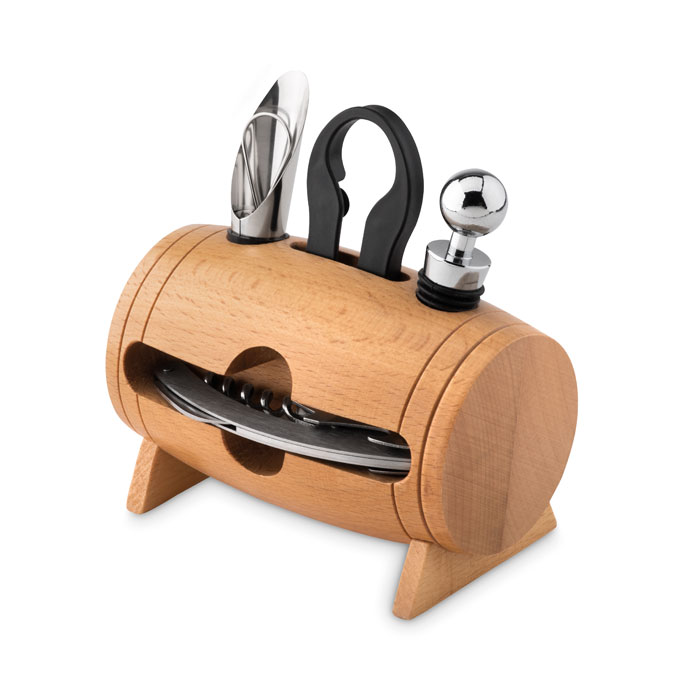 BOTA Wooden Wine Accessory Set