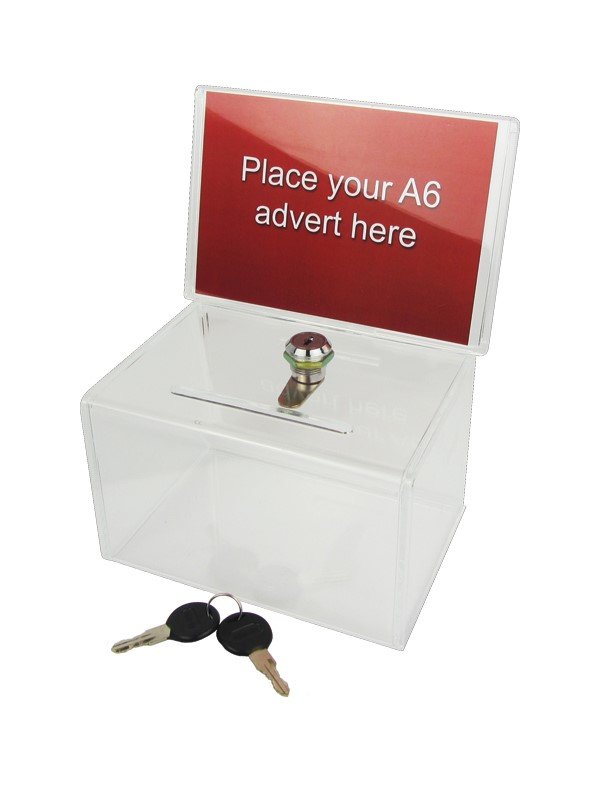 Acrylic Donation Box