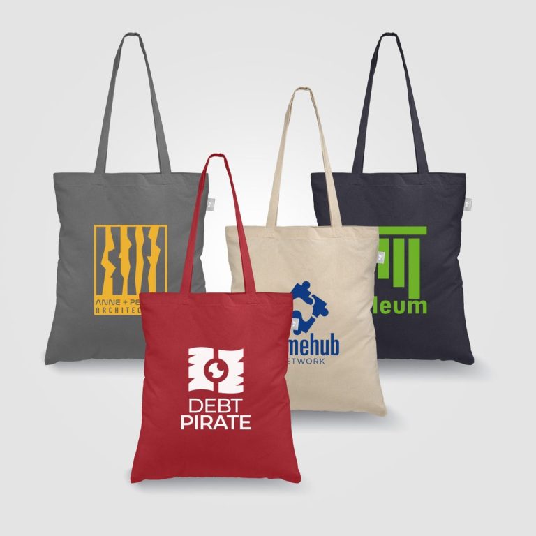 Geo 5 oz. Recycled Cotton Canvas Tote Bag