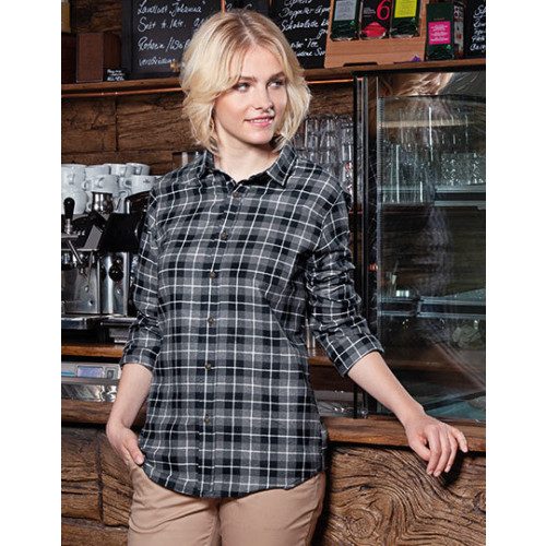 Ladies Checked Shirt Urban Karlowsky