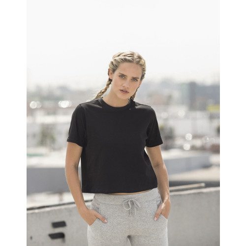 Ladies Cropped Boxy T Sf Clothing
