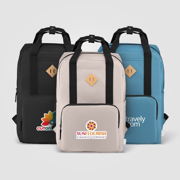 Majesty 300D rPET 38 cm Laptop Adjustable Strap Backpack 16L