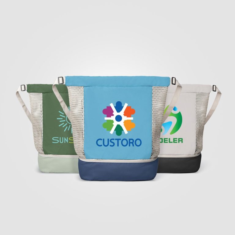 Neri Recycled Mesh Drawstring Bag 34L