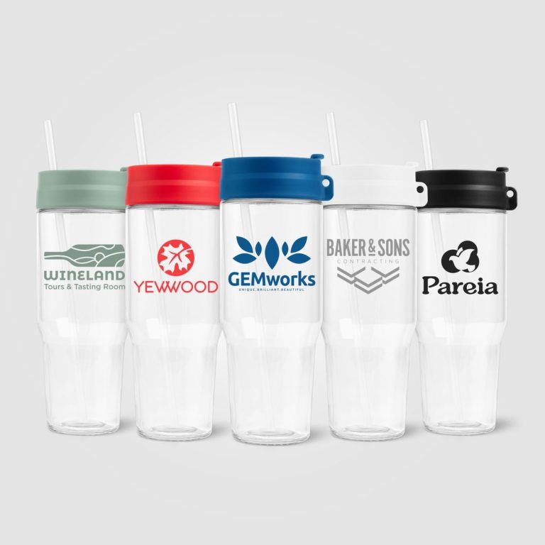 Polar  Recycled Glass Dual Tone Straw Tumbler 1 L