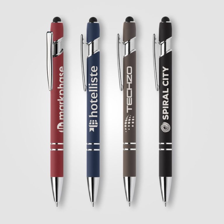 Prince Recycled Softy Pen w/Stylus + Anti-Fraud Ink