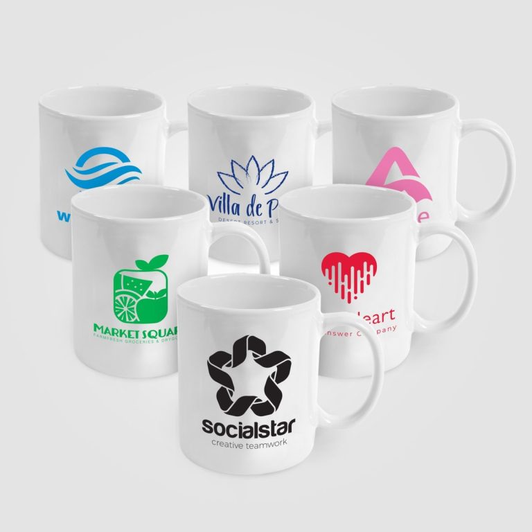 Seattle 355 ml White Ceramic Mug