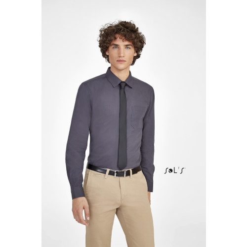 SOL'S Baltimore Fit Ls Poplin Shirt Polycotton